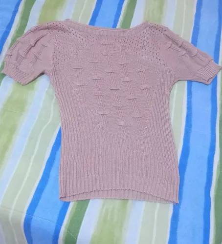 Blusa de tricô feminina