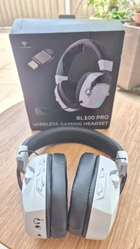 Headset Bluetooth BL100 Sem Fio ? Alta Qualidade de Som e Conforto