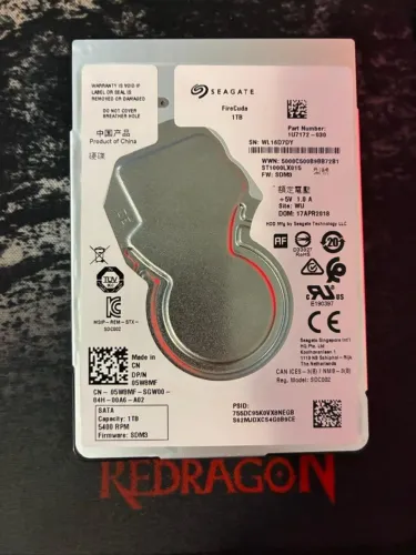 HDD SATA 2.5" 1TB SEAGATE  5400 RPM