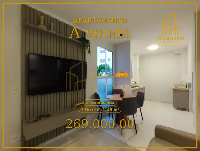 Pronto para morar: Apartamento no Guaraciaba - Serra ES, com 1 vaga de garagem!