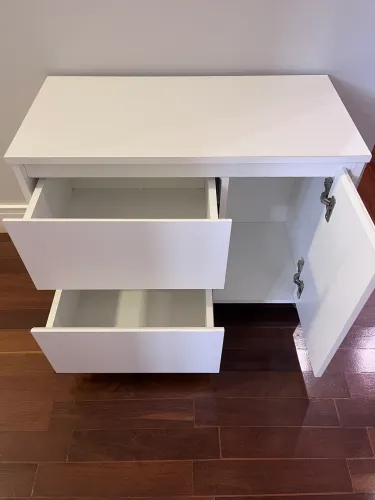 Armário/ Sapateira (1 porta e 02 gavetas)