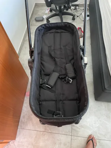 Carrinho de bebê galzerano + bebê conforto