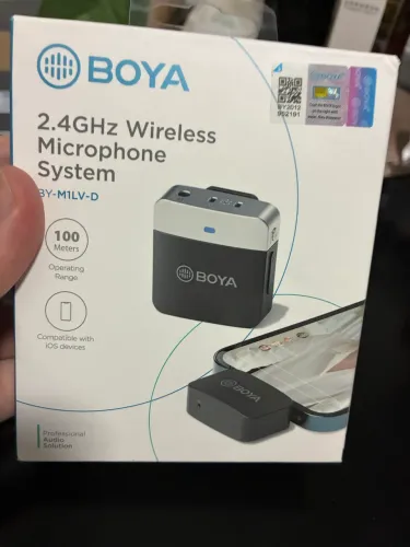 Microfone Boya M1LV-D