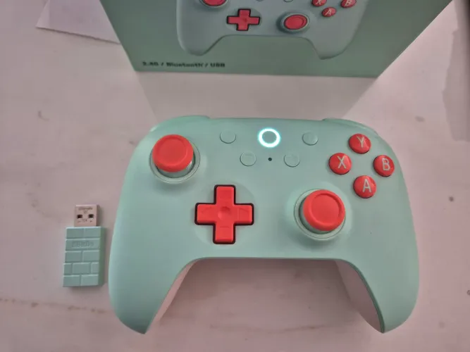 Controle 8bitdo ultimate 2c PC e android Bluetooth 2.4g