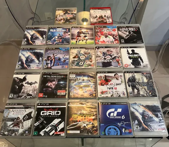 jogos de PlayStation 3 R$ 45 a unidade