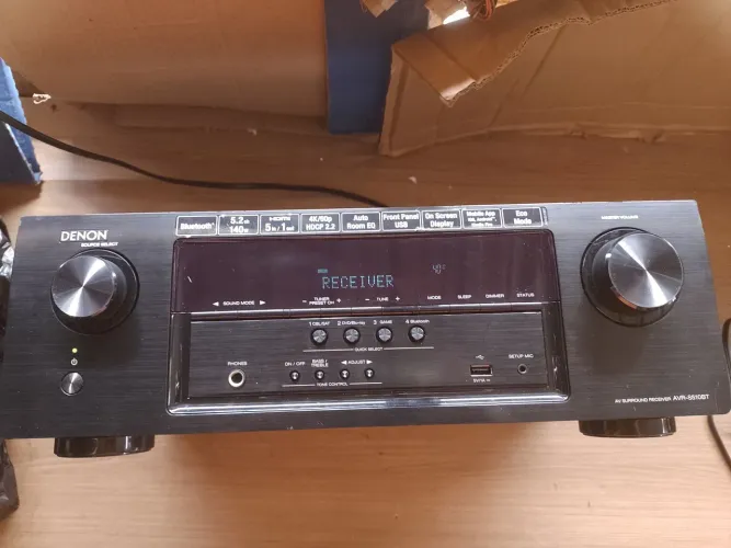 Receiver Denon  AVR-S510BT defeito 