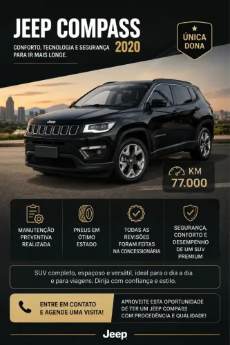 Jeep Compass Longitude 2.0 4X2 Flex 16V Aut. 2020