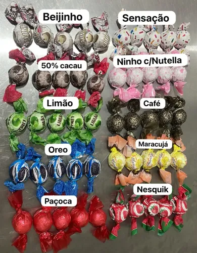 Trufas vários sabores