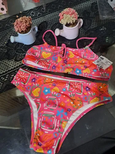 Moda praia meninas tam 5 ate 16 anos