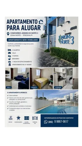Aluguel de apartamento