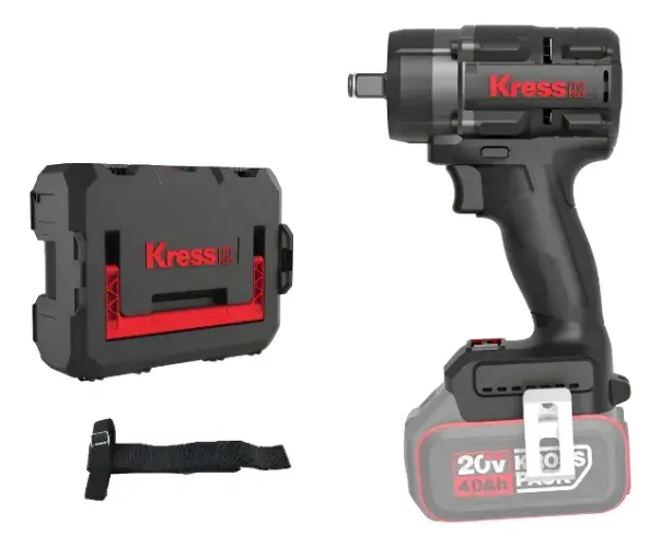 Chave De Impacto A Bateria Kh276.91 20v S/bat. Kress Preto 20v