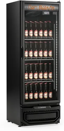 Ac cervejeira 569lts Gelopar total black 