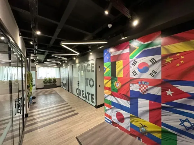 Sala/Conjunto para venda possui 244 metros quadrados em Saco Grande - Florianópolis - Sant