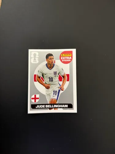 Figurinha legend do Jude Bellingham prata 2026