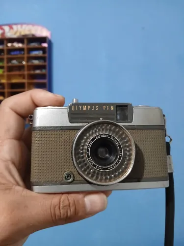 Câmera analógica olympus trip pen ee-2 leia a descrição do anúncio