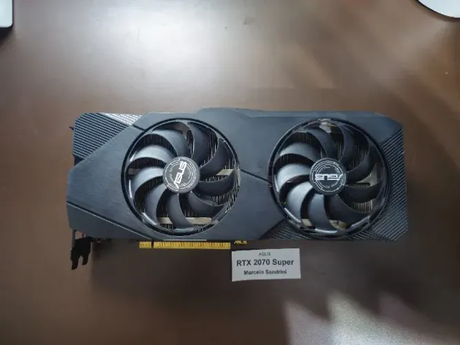 RTX 2070 Super 8GB ASUS Dual com garantia