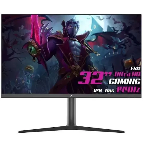 MONITOR GAMER 4K 144HZ SUPERFRAME 32 POLEGADAS 