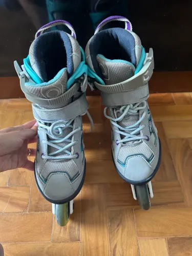 Patins oxelo verde 35-38