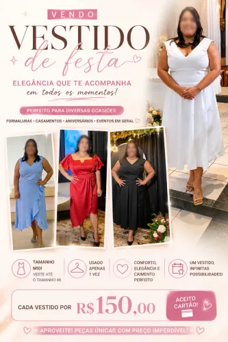 VENDO VESTIDOS DE FESTA