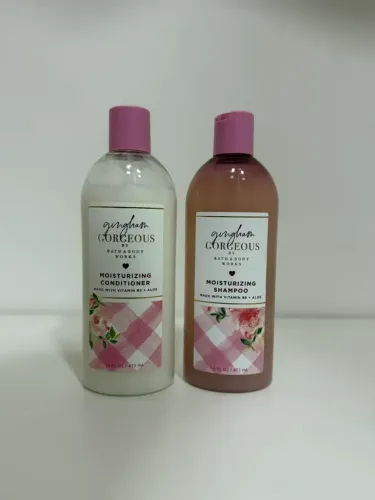Kit de shampoo e condicionador Gingham Gorgeous da Bath & Body Works - NOVOS