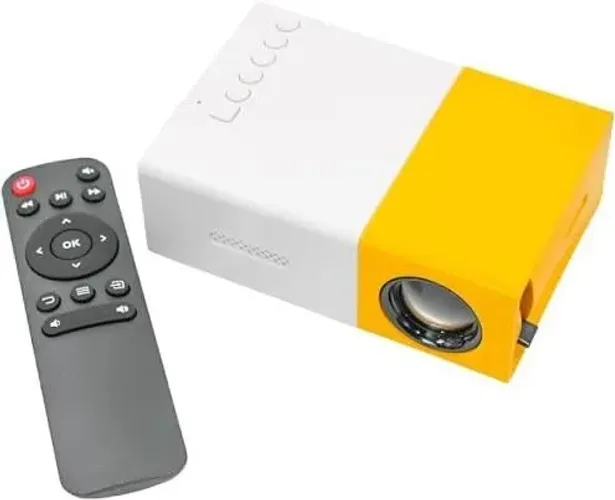 Mini Projetor Portátil para Cinema em Casa
