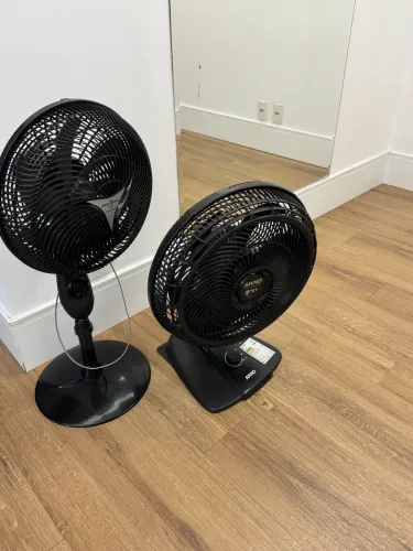 Kit dois ventiladores arno e Britânia