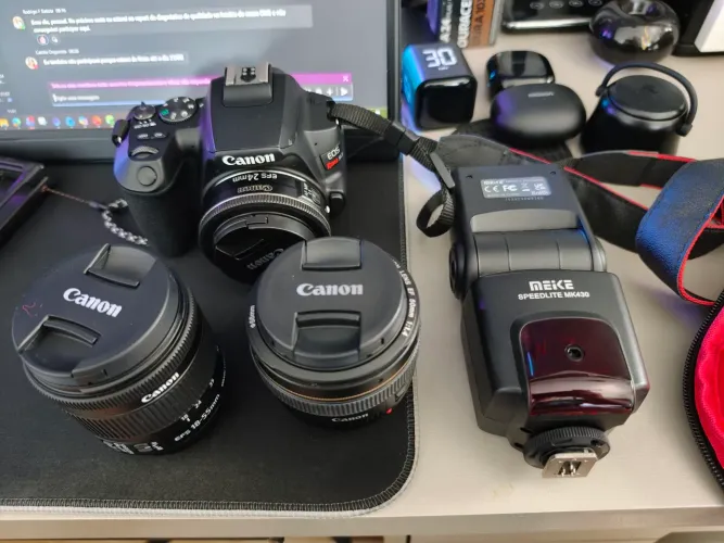 Canon SL3 completa + lentes