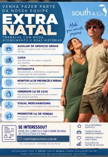 Vagas de emprego
