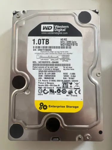 HD 1T Western Digital