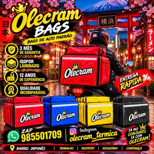 bags pra entrega de pizza