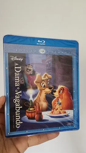 Blu-ray A Dama E O Vagabundo Lacrado 