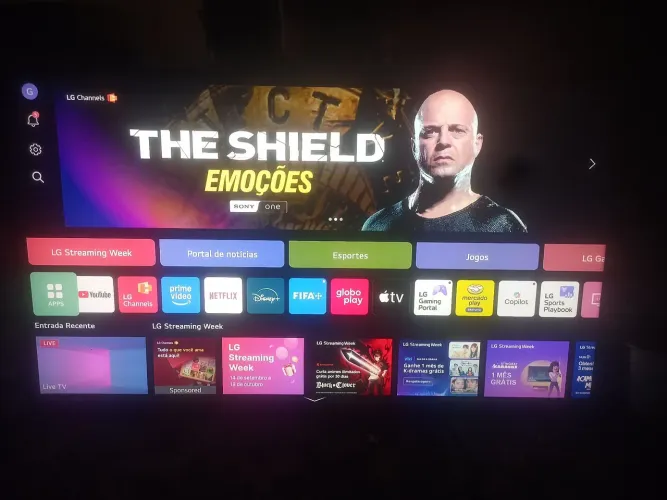 TV LG 50 polegadas smart 4K 