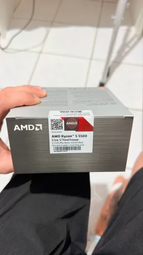 Processador AMD Ryzen 5 5500 (Novo/Lacrado) - 6 Núcleos / 12 Threads