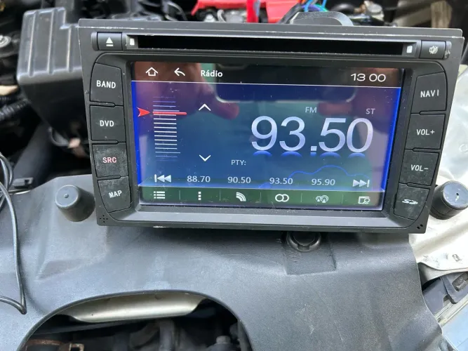 Vendo multimídia Aikon 7 polegadas com módulo de tv e câmera de ré original 