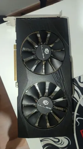 Placa de Vídeo MLLSE RX 580 2048SP 8GB GDDR5 256-bit<br>R$