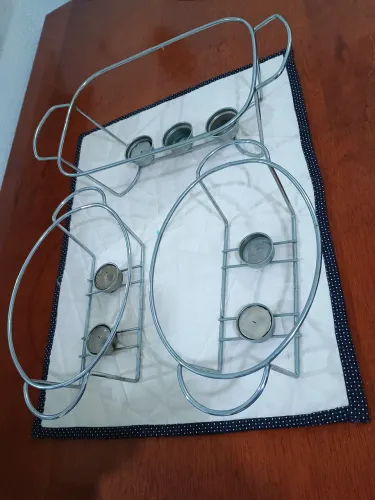 Suporte réchaud para aquecer alimentos.