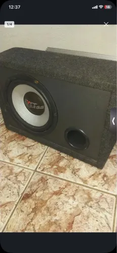 Caixa de Som Automotivo Soft Bass + Módulo Roadstar 1800w - Forte e Completo