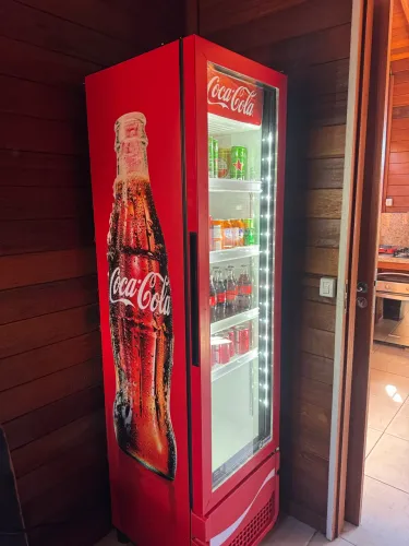 Refrigerador geladeira coca cola 