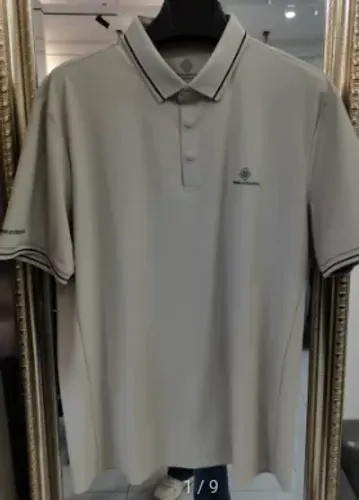 Camisa polo Cinza