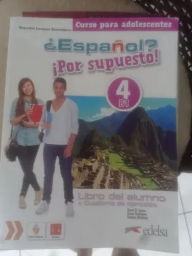 Livro de espanhol Por supuesto 4 B1