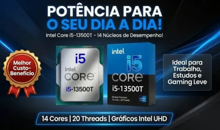 Processador Intel Core I5 13500t 35 W Lga 1700 VIDEO INTEGRADO (Usado)
