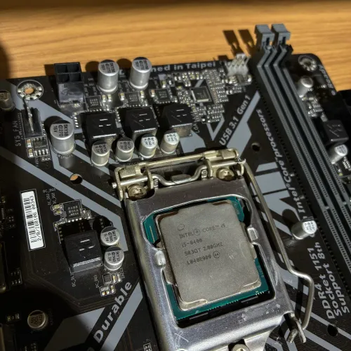 Placa Mãe H310M S2 2.0 + Processador i5 8400 2.8ghz + Cooler Box