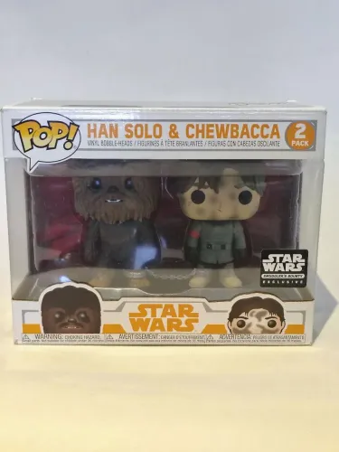Funko Pop - Star Wars - Han Solo & Chewbacca