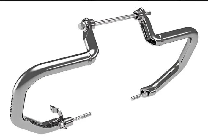 Protetor De Motor Compacto Cromado Original Super Meteor 650