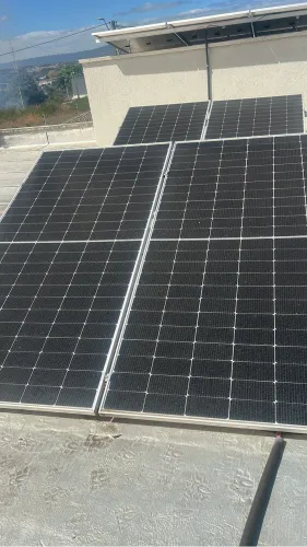 Placas de energia Solar e Inversor completo