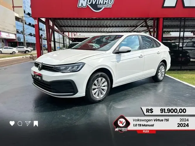 Volkswagen Virtus TSI 1.0 Flex 12V 4P Mec. 2024