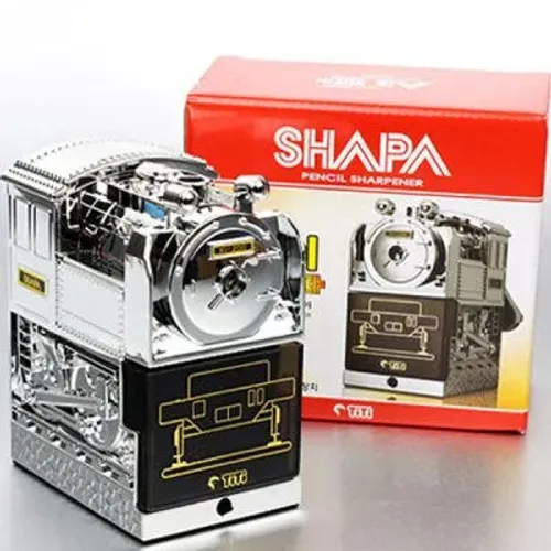 SHAPA KI-1600 Castle Titi apontador de lápis manual Novo<br>Versão do castelo cromado
