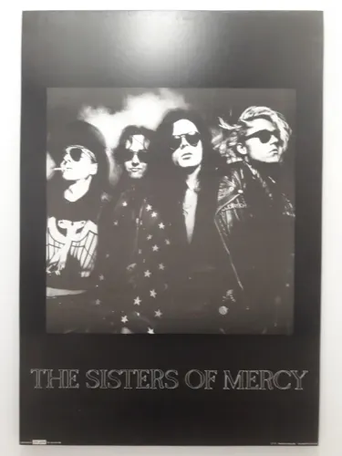 Quadro Poster The Sisters Of Mercy 87x60cm Importado