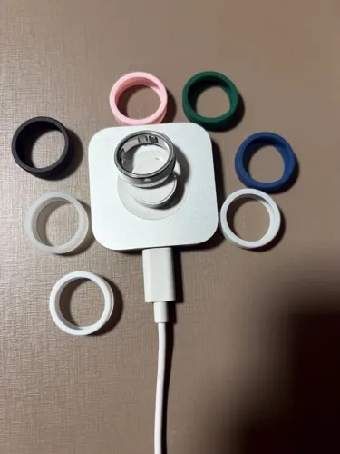 ANEL INTELIGENTE OURA RING 5 - PRATA - TAMANHO 9