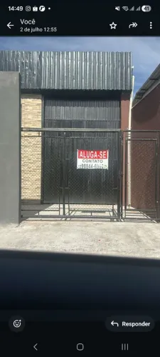 Alugo galpão em Caçapava - residencial esperança, próximo ao vinhos dani